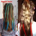 New Cute Girls Elastic Hair Rope Rubber Bands Braides Hair Accessories Wig Ponytail Hair Ring Kids Twist Braid Rope Hair Braider