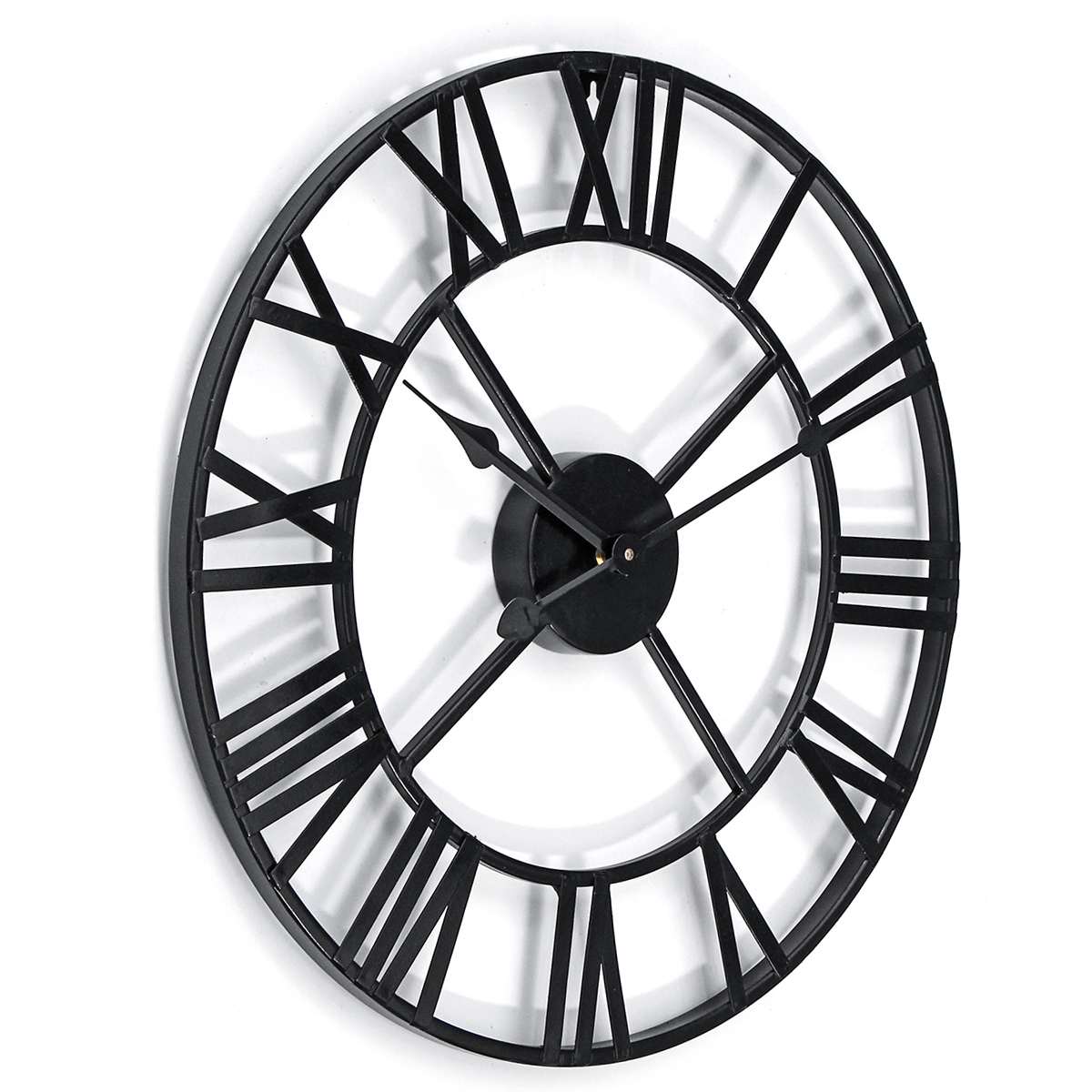 Newest 40cm/60cm Wall Clock Vintage Home Decor Livingroom Roman Round Shape Wall DecorativeHome Decoration Accessories Clock