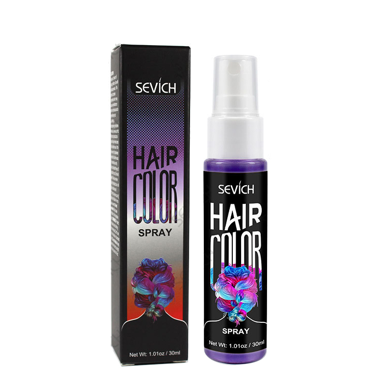 30ml Sevich Modeling Hair Coloring Spray For Party Instant Fast Dry Hair Color Wax Long Lasting Waterproof Hair Paint Wax TSLM1