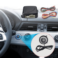 12V Car Alarm One Start Stop Button auto Engine Push No RFID Lock Keyless Entry System Lock Anti-theft System RU In Stock