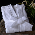 Unisex 100% Cotton Lightweight Waffle Weave Spa Hotel Robe Sleepwear