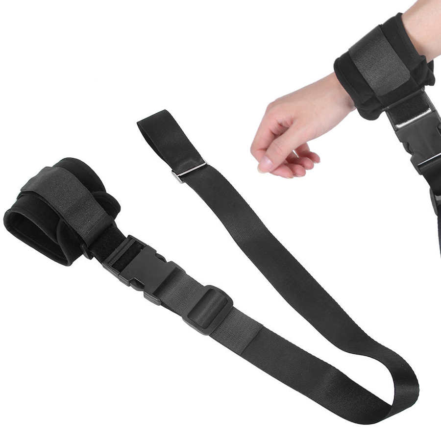 Hand Leg Restraint Belt Patient Care Adjustable Limb Feet Safety Constraint Strap Wrist Ankle Restraint Band