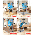 ALLSOME Drill Press Stand bench for Electric power Drill iron base Workbench Clamp for Drilling