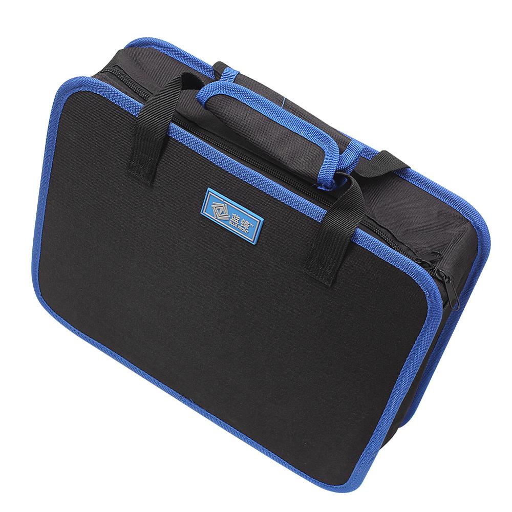 350x270mm Multifunction home tool bag electrician tool Electric drill storage case bag canvas thickening toolbox Instrument case