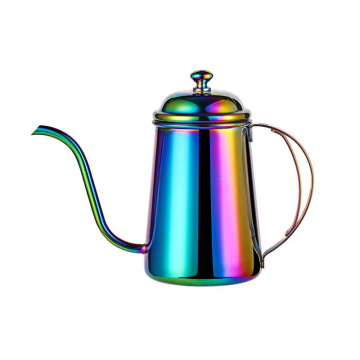 650ML Stainless Steel Coffee Drip Kettle Frothing Jug Coffee Pot Gooseneck Spout Kettle High Quantity Coffee Tea Tools