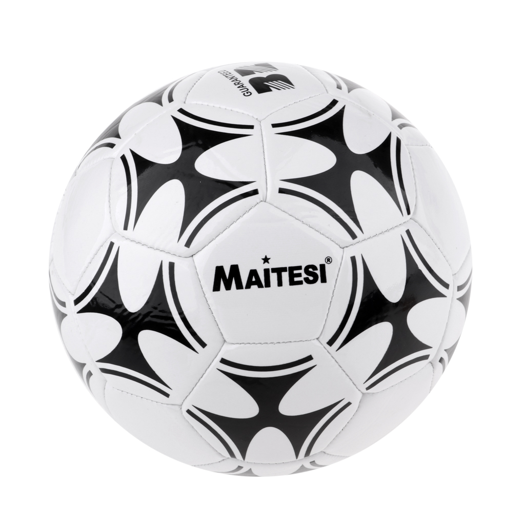 Durable Football Soccer Ball 3 Standard Football Training with Net Needle