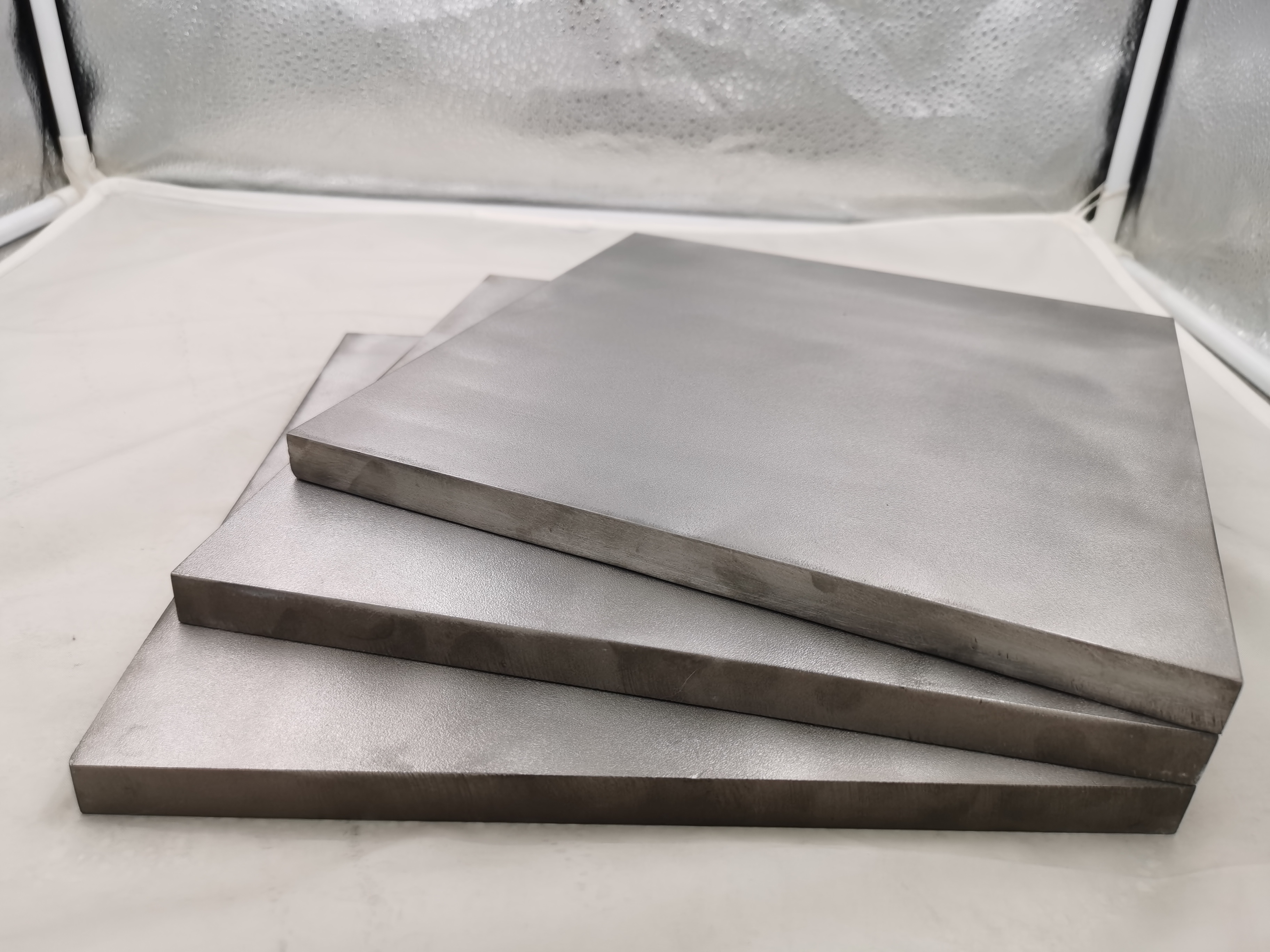 2pcs Gr5 5*40*1000mm and 1pc Gr5 8*50*1000mm Titanium Alloy Plate Ti Sheet For DIY OEM Metalworking Supplies