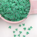 100g Cartoon Frog Head Slice Animal Clay Sprinkles for Crafts Slime Filling Material DIY Nail Art Decoration Accessories