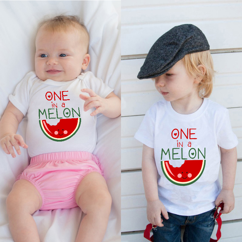 Watermelon Printing New Born Baby Clothes Baby Girl Clothes Romper Clothing Toddler Infant Boys Jumpsuit Outfits