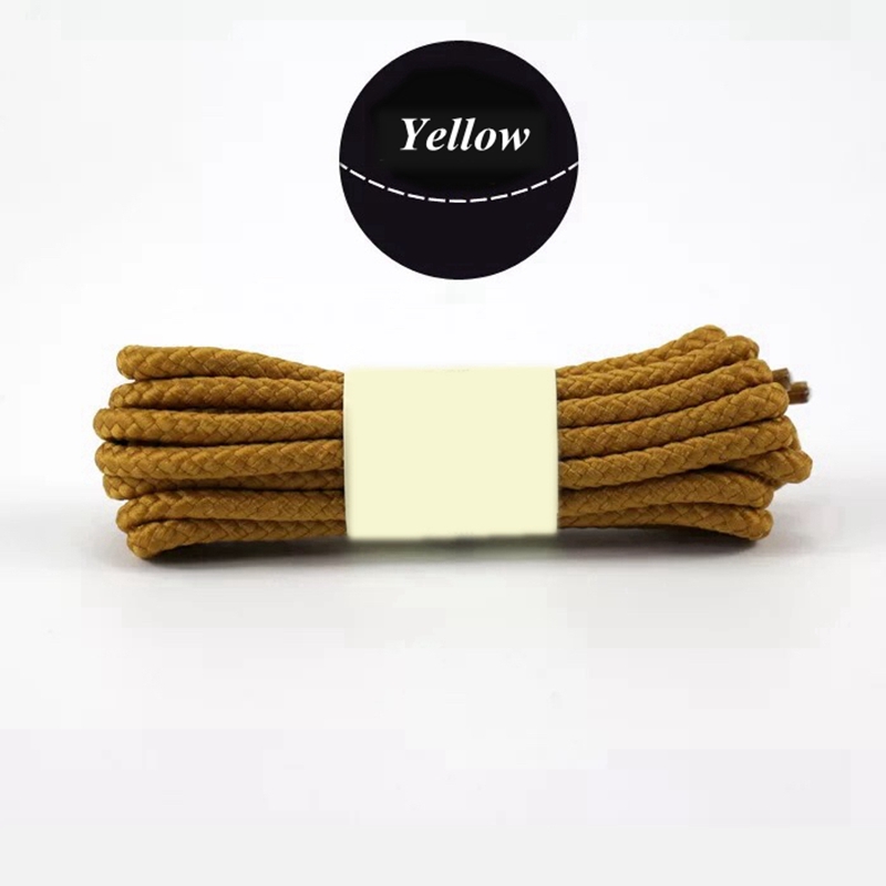 1 Pair Round Shoelaces for Fashion Casual Sneakers Leather Shoes Martin Boots Laces Length 80/100/120/140/160 cm 14 Colors
