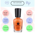 MSHARE Neon Orange Nail Polish Without Nail Dryer Air Dry