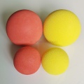 60mm Big Golf Balls EVA Ball Diameter Red Yellow cat dog puppy pets chew practice soft toys new tennis balls 2pcs/pack 9g/pcs