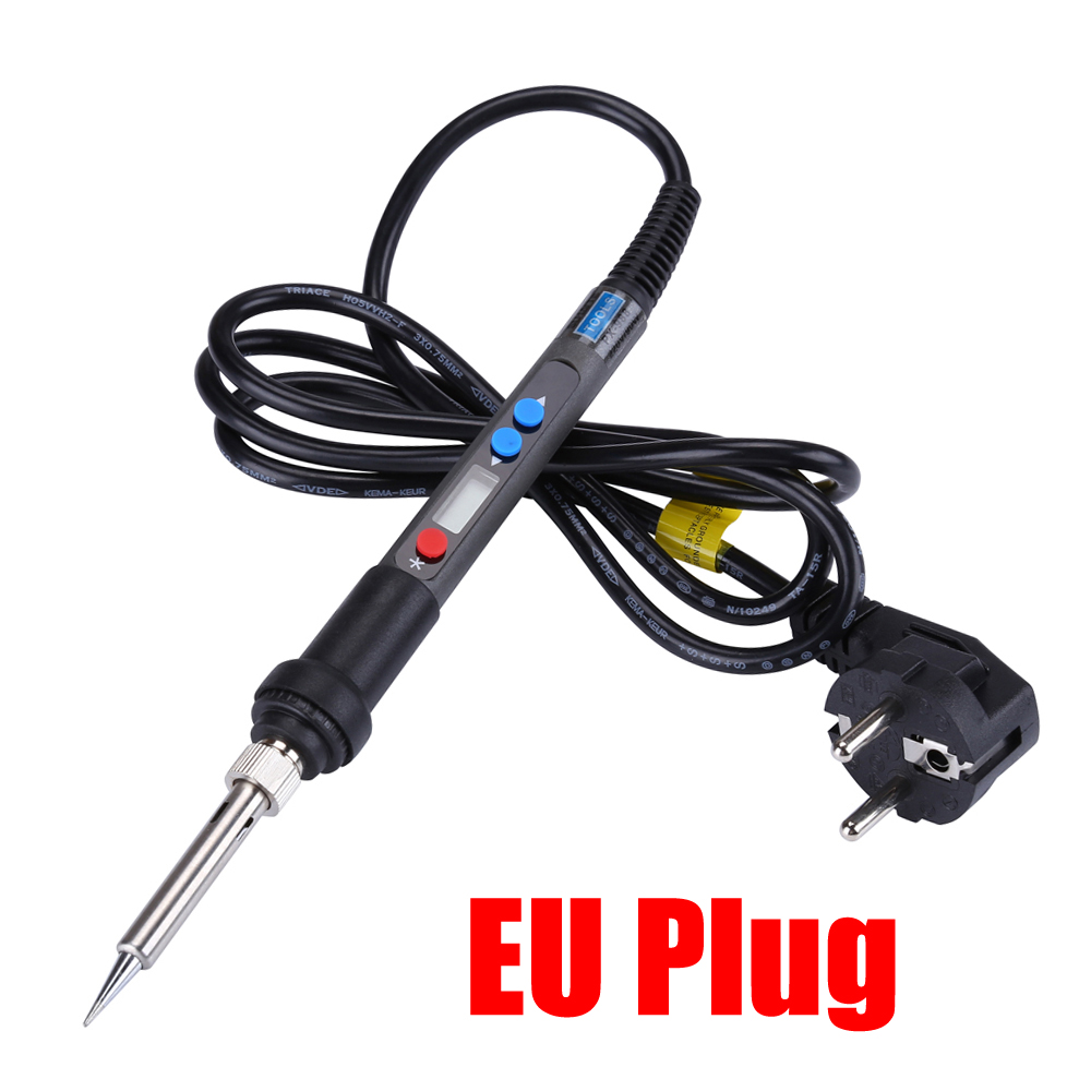 220V 90W LCD Digital Electric Soldering Iron Adjustable Temperature Fer a Souder Welding Soldering Station Repair Tools Kit