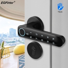 Anti-theft Smart Digital Lock Keyless Entry Door Lock TTLock APP Bluetooth Biometric Lock Bedroom Home Security For Apartment