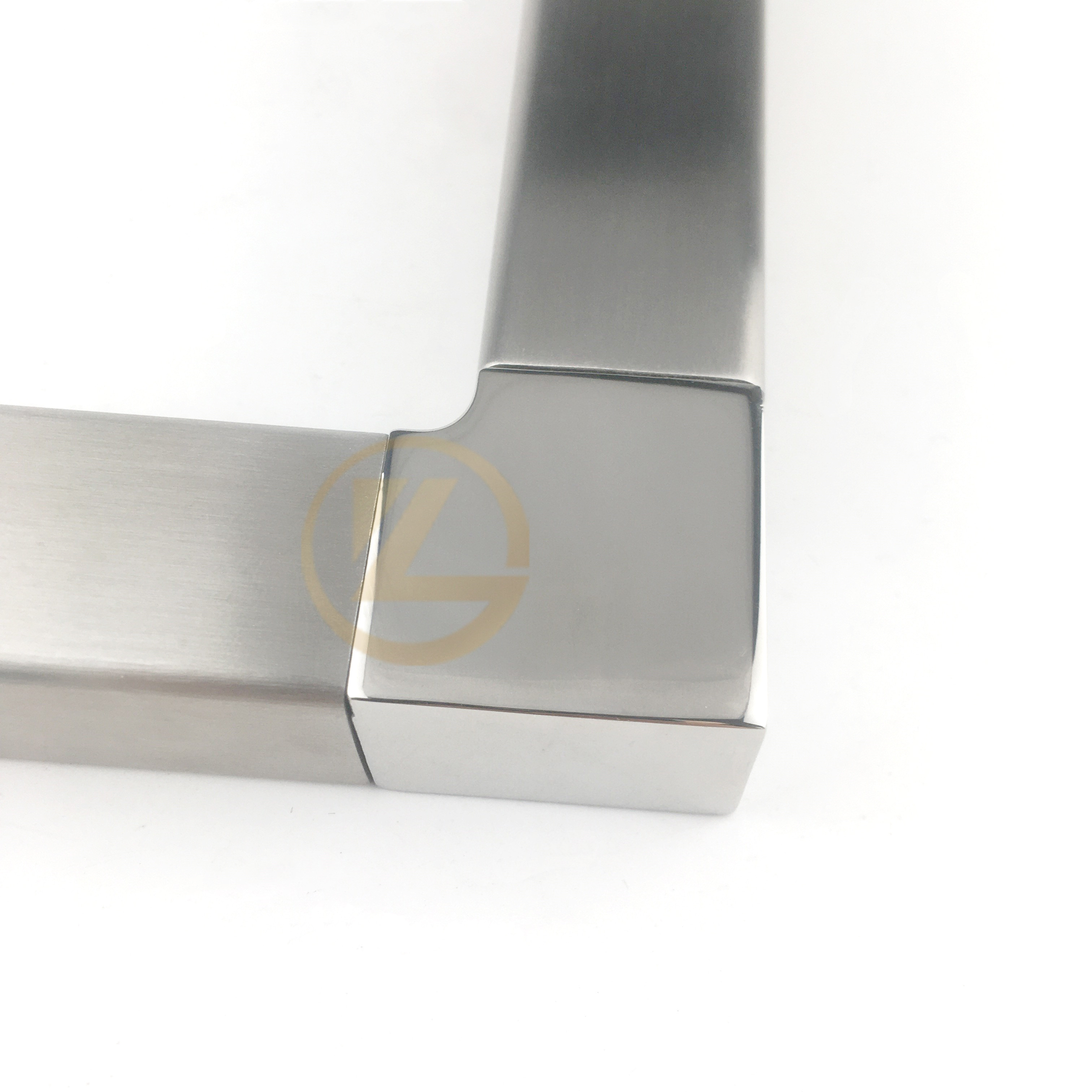 YL Stainless 90 degree handrail connector glass balustrade