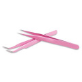 New Arrival Stainless Steel Straight Tweezers Craft Picking Eyelashes Makeup Tools Tweezer for Eyelash Extension