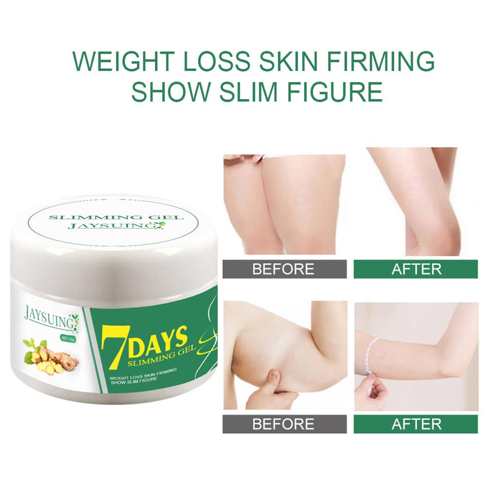 30ml Ginger 7 Days Slimming Cream Anti Cellulite Shaping Waist/abdomen/hip Body Fat Burning Massage Gel Weight Loss Products