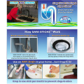 12pcs/Pack Sani Sewer Rod Drain Cleaner Sticks Kitchen Toilet Bathtub Sewage Decontamination To Deodorant Sewer