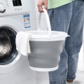 Foldable Retractable Silicone Watering Bucket Save Space Portable Bucket for Outdoor Hiking Picnic fishing Barbecue Travel