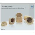 Foundry ceramic thick-walled sprue bend tube