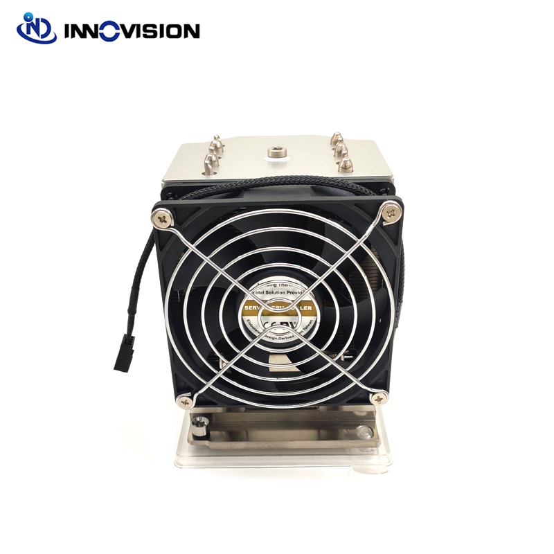 LGA3647 square 3U 4U tower for industrial computer, graphics workstation server cpu radiator cooler heatsink