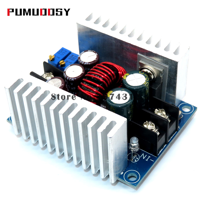 300W 20A DC CC Buck Converter Step Down Module Constant Current LED Driver Power Step Down Voltage Module Electrolytic Capacitor