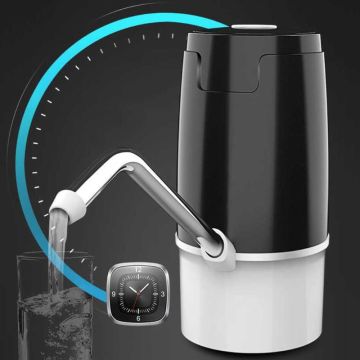 Portable Automatic Water Bottle Pump Intelligent Switch USB Charging Electric Drinking Dispenser Home Office Small Appliance