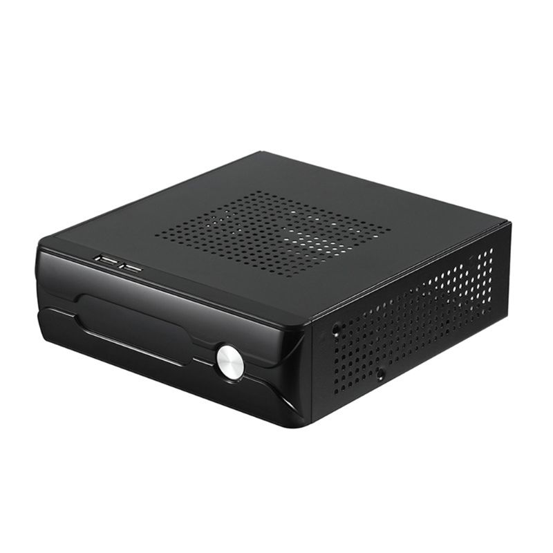 Desktop Power Supply Gaming HTPC Host Enclosure Mini ITX Computer Case Chassis