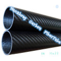 1-4pcs 3K Carbon Fiber tube 500 mm Length 38*34 mm Pipe Twill Matte Black Arms for Quadcopter OD 38*ID 34 * 500 mm