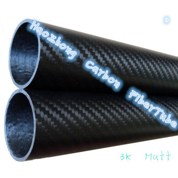 1-4pcs 3K Carbon Fiber tube 500 mm Length 38*34 mm Pipe Twill Matte Black Arms for Quadcopter OD 38*ID 34 * 500 mm