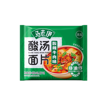Spicy Beef Sour Soup Noodles Slices Bag