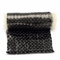 12K 200G 10*100cm Black Carbon Fiber Cloth Fabric Tape Uni-directional Weave For Bridge Construction and Repair
