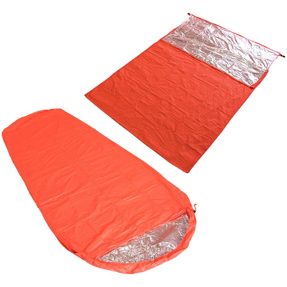 Camping Thermal insulation sleeping bag outdoor expedition emergency emergency blanket Double Sleepy Bag for Hiking Camping