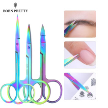 BORN PRETTY Nail Cuticle Scissor Stainless Steel Manicuring Staight Nail Edge Cutter Nipper Clipper Dead Skin Remover Nail Tool