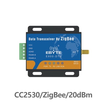 E800-DTU(Z2530-485-20) Zigbee CC2530 Module RS485 240MHz 20dBm Mesh Network Ad Hoc Network 2.4GHz Zigbee rf Transceiver