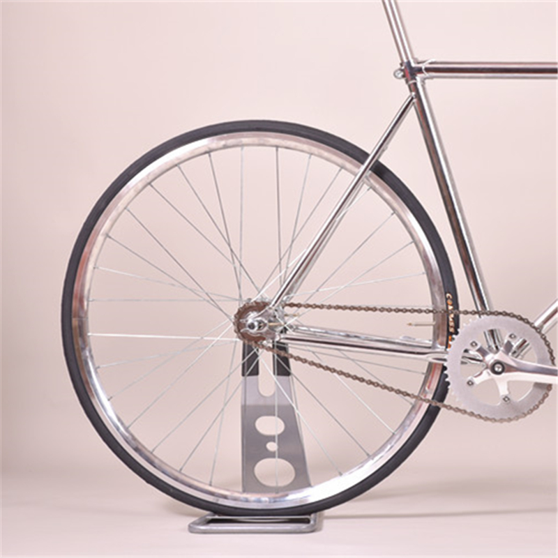 700C Fixed Gear Road Bike Retro Steel Silver Electroplating Frame Single Speed 52cm Bicycle Aluminum Alloy Wheel With V Brakes