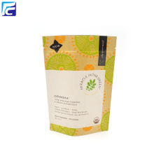 8 Oz Stand Up Pouches Tea Packaging Bags