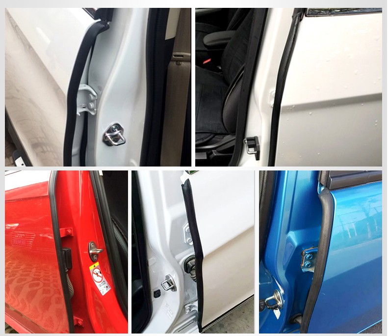 Combination Of Z, P, D Type Car Door Special Sealing Strip EPDM Rubber Soundproof And Dustproof Car Protection Auto Accessory