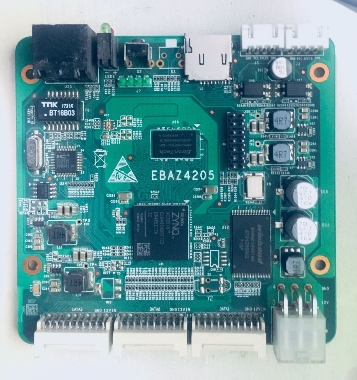 Xilinx ZYNQ Development Board XC7Z7010 Learning Board FPGA Learning EBAZ4205 Guarantee Good Condition