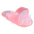 Plastic Feet Massage Slippers Bath Shoes Bath Shower Brush Pumice Stone Foot Scrubber Spa Shower Remove Dead Skin Foot Care Tool