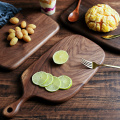 Chopping Boards Solid Wood Cutting Board Black Walnut Pizza Board Wood Steak Bread Board Cutting Vegetables Fruit Tabla De Corte