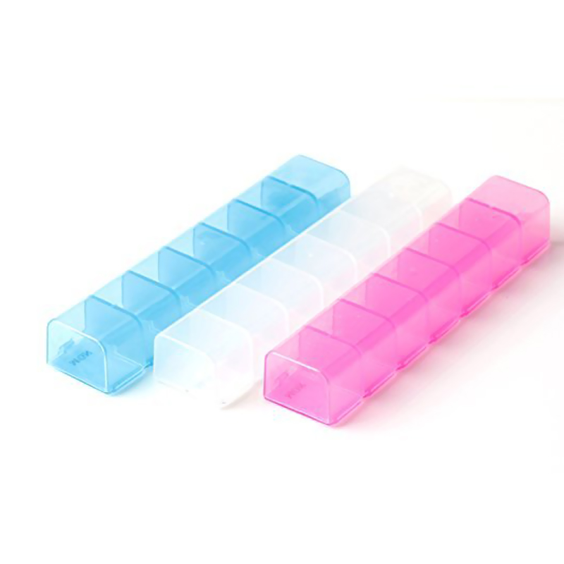 Medicine Pill Box Container Healthy Care 7 Days Week Tablet Pill Medicine Box Holder Storage Splitters Container Case Organizer