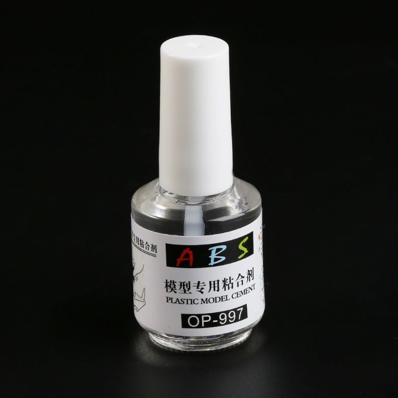 ABS Plastic Model Cement Special Glue Acrylic Plexiglass Fast Adhesive L69A