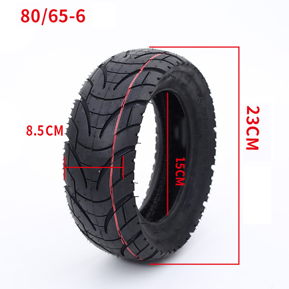 For Zero 10x Electric Scooter Scooter Tires Thickened Widened Hot sale 10X3.0-6(80/65-6) Rubber tires Scooter parts Accessories