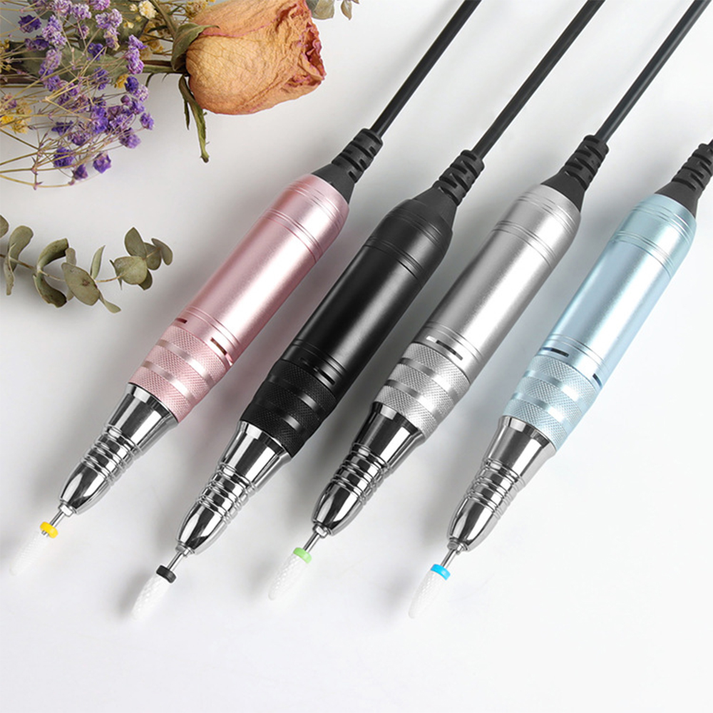 25000 RPM Portable Electric Manicure Machine USB Chargeable Nail Drill Pen Nail Art Equipment Nail Polishi Tool With Cutters