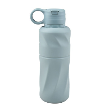 Collapsible Twist Portable Silicone Water Bottle