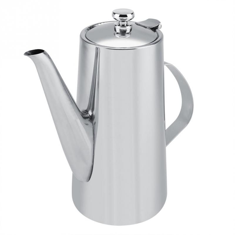 Hot 2L Hight Quality Stainless Steel French Press Coffee Tea Pot with Filter Delicate Coffee Maker