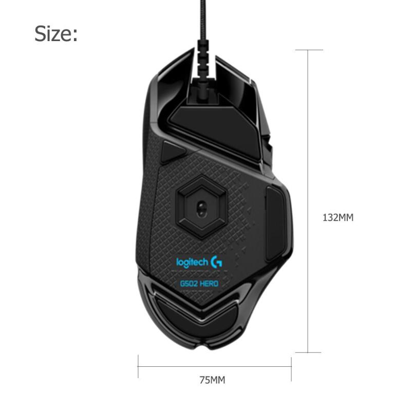 Logitech G502 Hero Master Game Mouse Full Line Upgrade Hero Engine 16000DPI RGB Glare