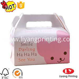 جعبه کوکی به شکل خانه house shape cookie box