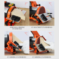 Electric Belt Machine Sander 350W Sanding Grinding Polishing Machine Abrasive Belt Grinder Polisher Cutter Edges Power Tool